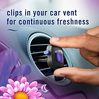Febreze Car Air Freshener, Odor-Fighting Automotive Vent Clip, Gain Moonlight Breeze Scent, 2ct