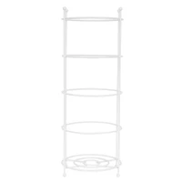 Era Michaels Freestanding Toilet Paper Holder White 5.55 x 15.16in