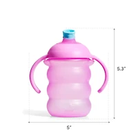 8oz Lock Bite Proof Trainer Cup Blue