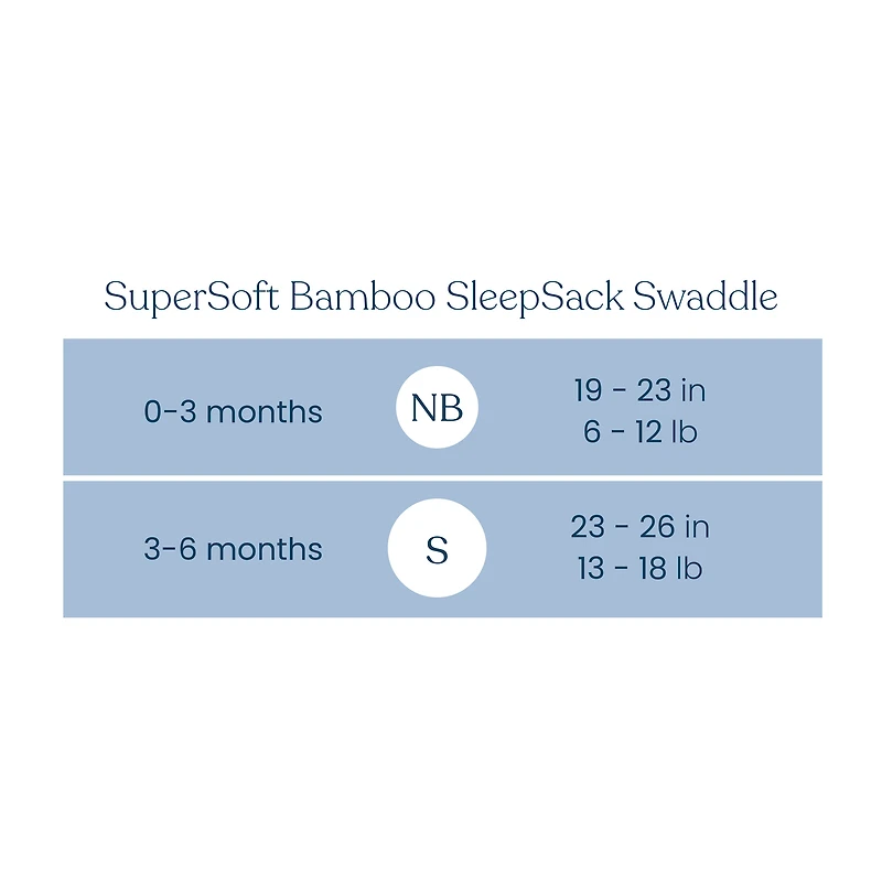 Couverture à Emmailloter HALO® SleepSack® - Coton - Winnie, NN, 1 paquet