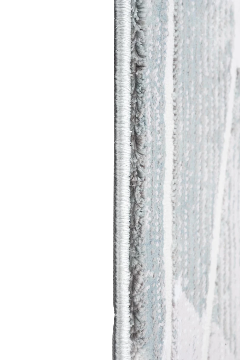 RUG BRANCH Oasis Abstract Scandinavian Grey Blue Indoor Area Rug
