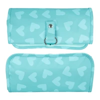 Eqb - Cosmetic Bag - Roll Up Pouch Fun Hearts - 1 Pc