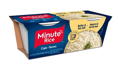 Minute Rice Ready to Serve Butter & Sea Salt