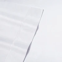 Swift Home Luxury 6-Piece Sheet Set with Extra Pillow Case, Double, White