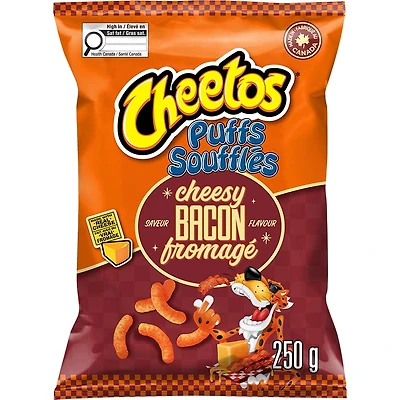 Cheetos Puffs Cheesy Bacon Cheese Flavoured Snacks