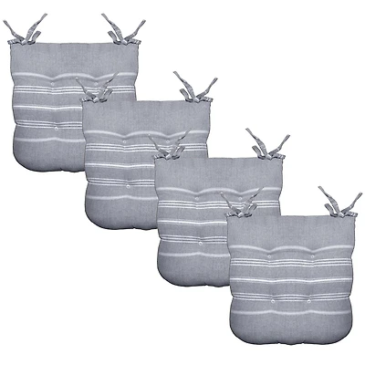 Fouta Ensemble de 4 coussins de chaise