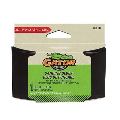 Bloc de ponçage en caoutchouc