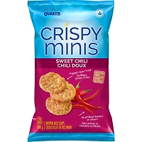 Quaker Crispy Minis Brown Rice Chips Sweet Chili