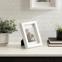 DesignOvation MacIntyre 5x7 Matted to 3.5x5 White Picture Frame