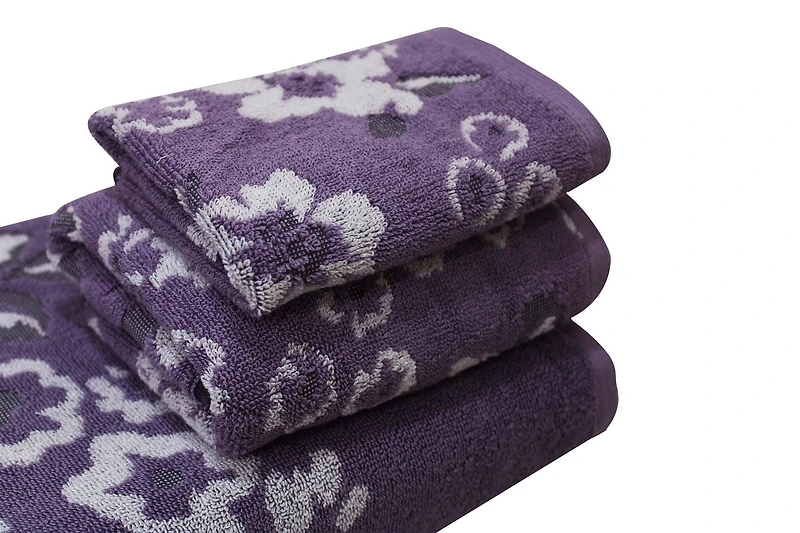 Hometrends Fashion Bath Towel, Purple, 1 Piece