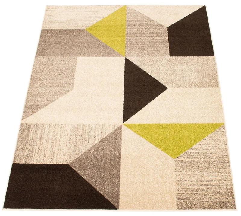 ECARPET Geometric Area Rug, Indoor Carpet for Living Room Bedroom Harlow Collection