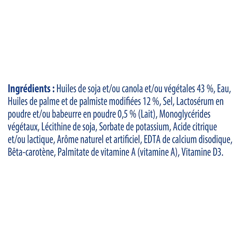 Imperial Margarine Non Hydrogénée