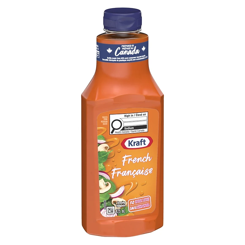Kraft French Salad Dressing, 425 mL Bottle