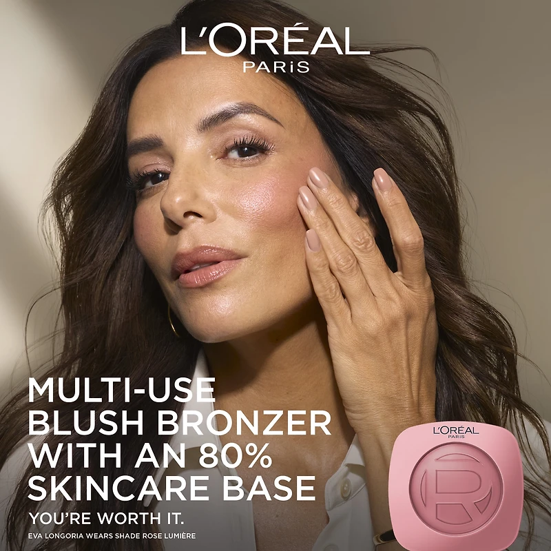 L'Oréal Paris True Match Hyaluron Balm, Fard à Joues & Bronzeur, Rose Lumière, 8 g