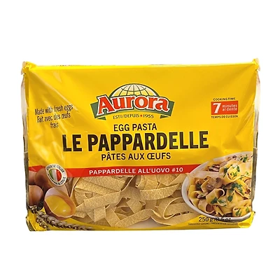 AURORA PAPPARDELLES AUX ŒUFS #10 250GR #195