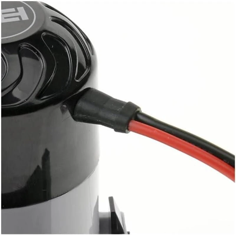 Blue Dog Marine 800 GPH Thru-Hull Livewell Pump for Boat, 12V 5A Bait Tank Aerator Submersible Cartridge