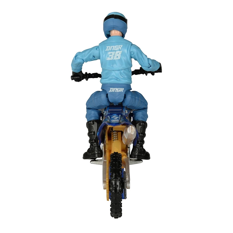 Hyper Toy Company Haiden Deegan Dirt Bike et pilote à l'échelle 1:12