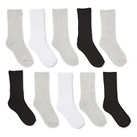 George Boys' Crew Socks 10-Pack