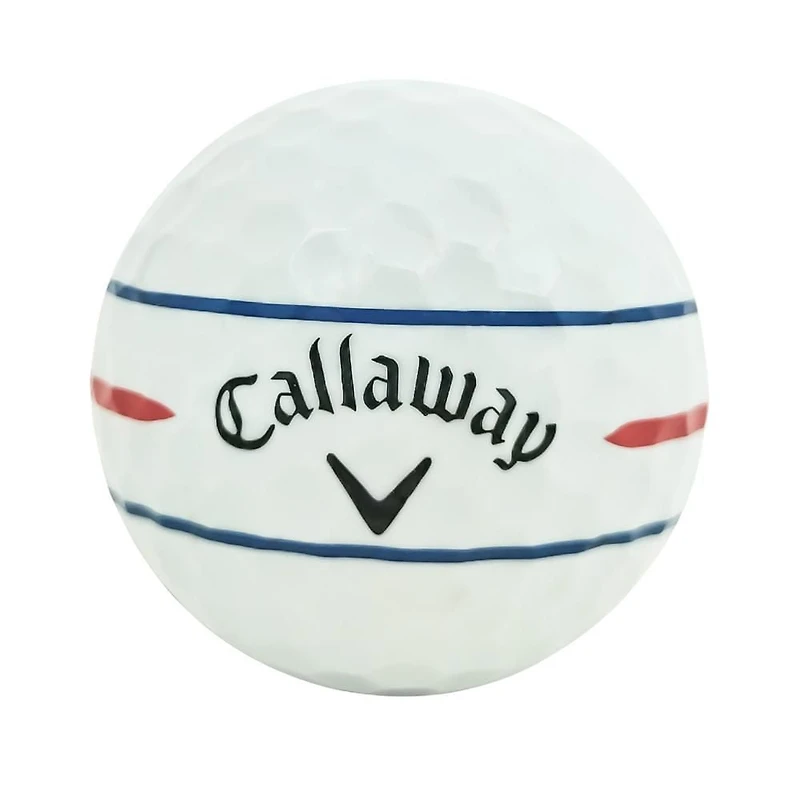 Mulligan - 12 Callaway Chrome Soft 2024 360 Triple Track 4A Near Mint Recycled Used Golf Balls