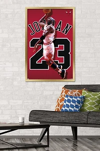 Michael Jordan - Jersey Wall Poster