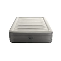 Intex Queen TRUAIRE Comfort Plush Airbed With Fiber-Tech Support & Built In Pump