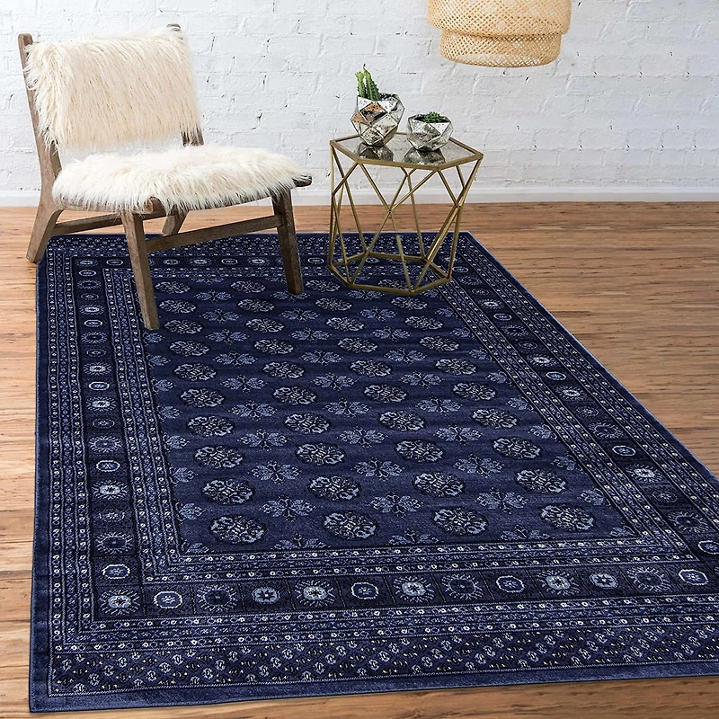ECARPET Bokhara Traditional Oriental Area Rug