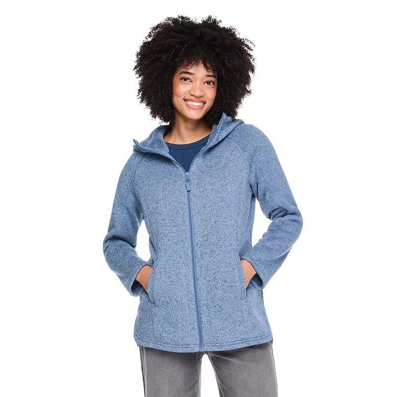 George Women's Faux Shearling Zip Up Jacket