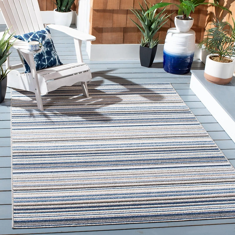 Safavieh Cabana Siomha Striped Outdoor Area Rug