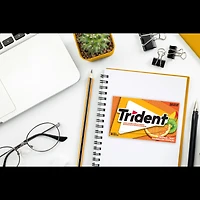 Trident, Tropical Twist Sugar-free Gum Multipack- Pack of 3 (42 Pieces)