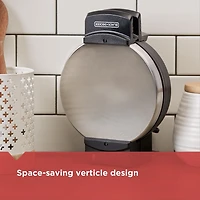 BLACK+DECKER Belgian Waffle Maker with Non-Stick Plates