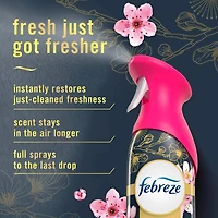 Febreze Air, Assainisseur d'Air en Vaporisateur, Vaporisateur pour Pièces Anti-Odeurs, Fleur de Cerisier, 230g, Lot de 2