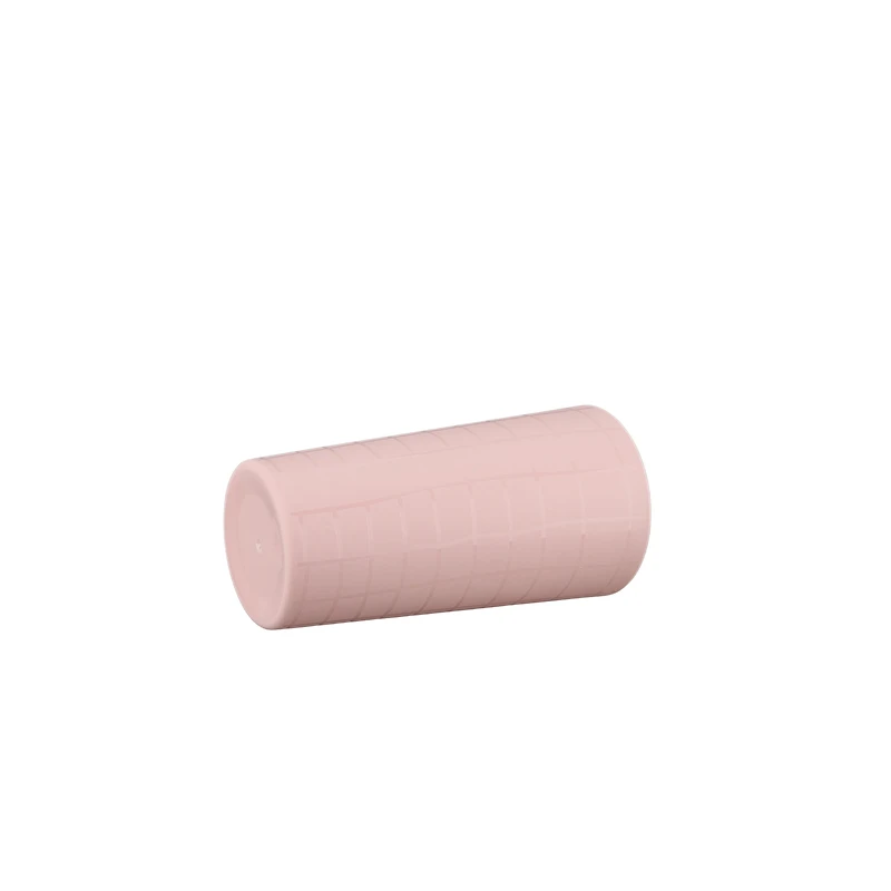 Mainstays Grid Pink Polypropylene Tumbler, 27 oz, 1 Pack, Light Pink