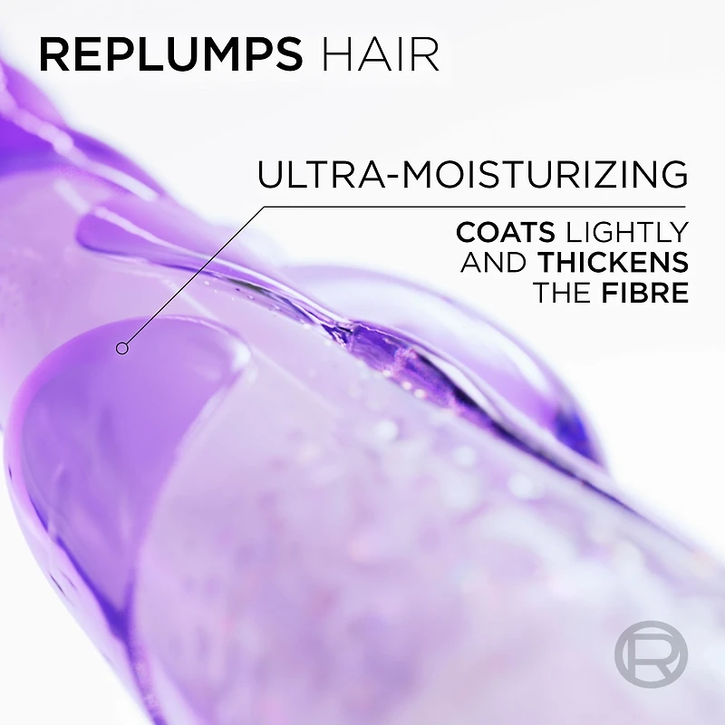 L'Oréal Paris Hair Expertise Hyaluron Plump Hydrating Shampoo, With Hyaluronic Acid for Dehydrated Hair, 828ml