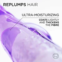 L'Oréal Paris Hair Expertise Hyaluron Plump Hydrating Shampoo, With Hyaluronic Acid for Dehydrated Hair, 828ml