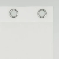 Mainstays Crushed Voile 2-Pack Sheer Grommet Window Curtains Panel Pair