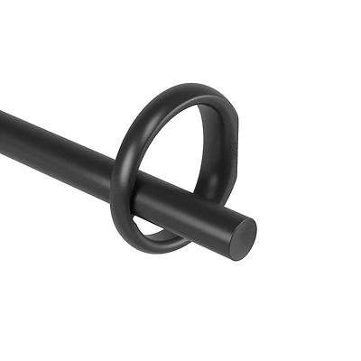 Umbra Ringlet Curtain Rod Black
