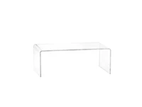 Clear Acrylic Coffee Table – Sleek and Sturdy Design with a Transparent Finish, Modern Living Rooms,Minimalist Aesthetic and Durability with a Contemporary Touch