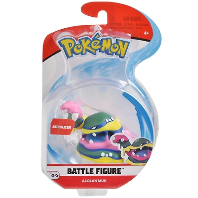 Figurine de combat Pokémon de 7,6 cm (3 po) – Alolan Muk