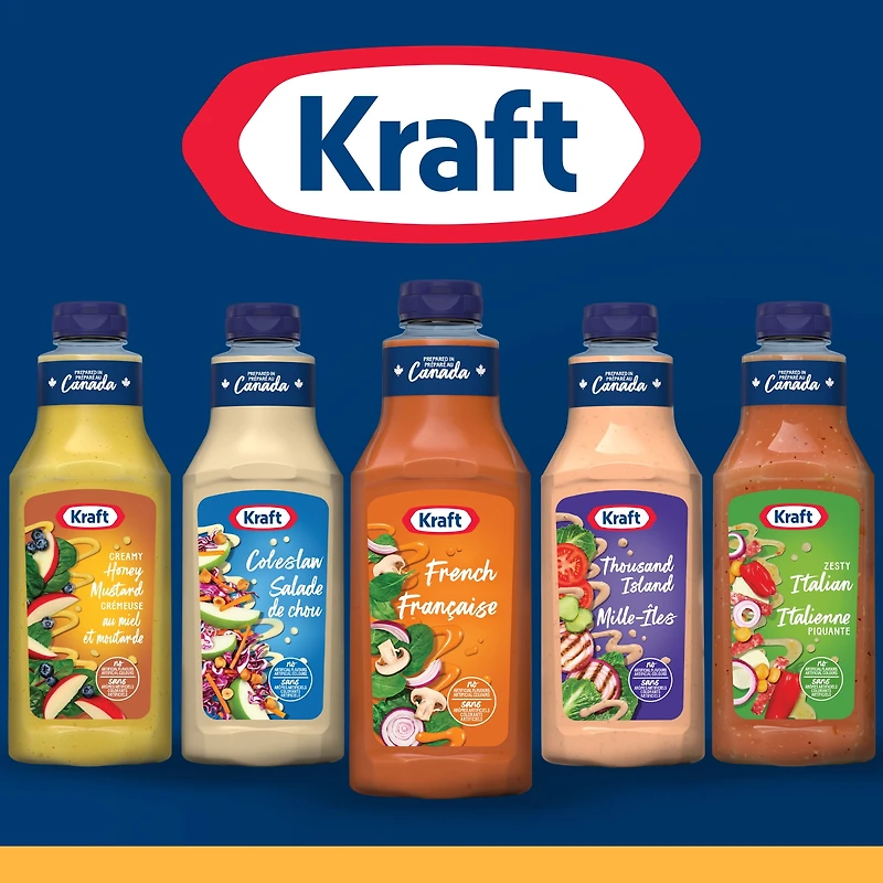 Kraft French Salad Dressing, 425 mL Bottle