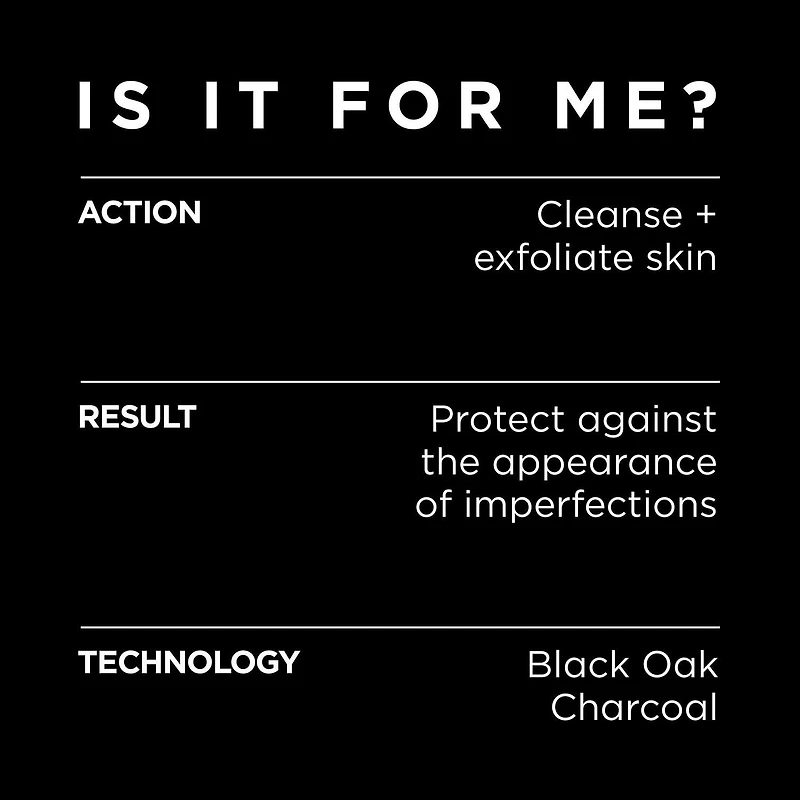 L'Oreal Paris Men Expert Face Scrub, Pure Charcoal Anti-blackhead Scrub
