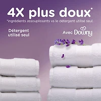 Downy Assouplisseur Textile Liquide Ultra Doux Plus Frais, Calme, Lavande et Gousse de Vanille, Downy Assouplisseur Textile, Assouplisseur à Lessive 96WL