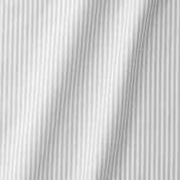 Parure de lit 4 pièces Mainstays en mélange de coton 300 nombre de fils à rayures grises et CVC, très grand lit (adulte)