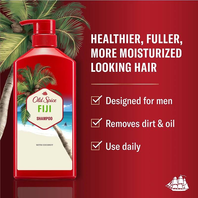 Old Spice Fiji Shampoo for Men