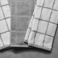 Thyme & Table 5-Pack Kitchen Towel Set, Gray