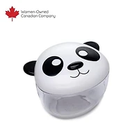 Melii Animal Snack Container for Toddlers and Children, Panda, 7.84 oz / 232 ml