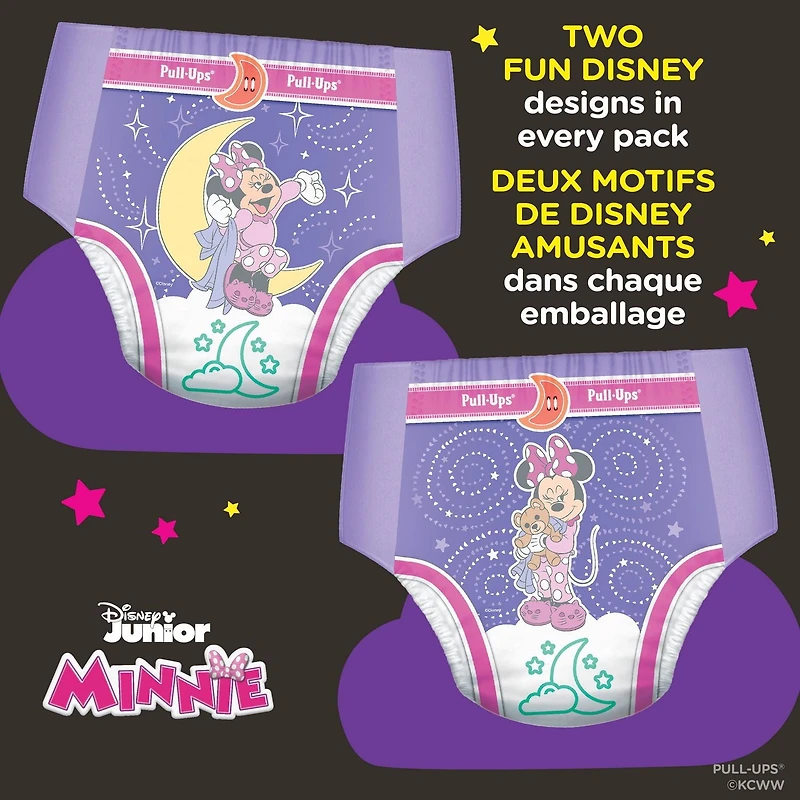 Pull-Ups Night Time Training Pants, Giga Pack, Size: 2T-6T