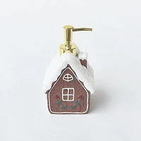 Holiday Time Gingerbread House Lotion Pump