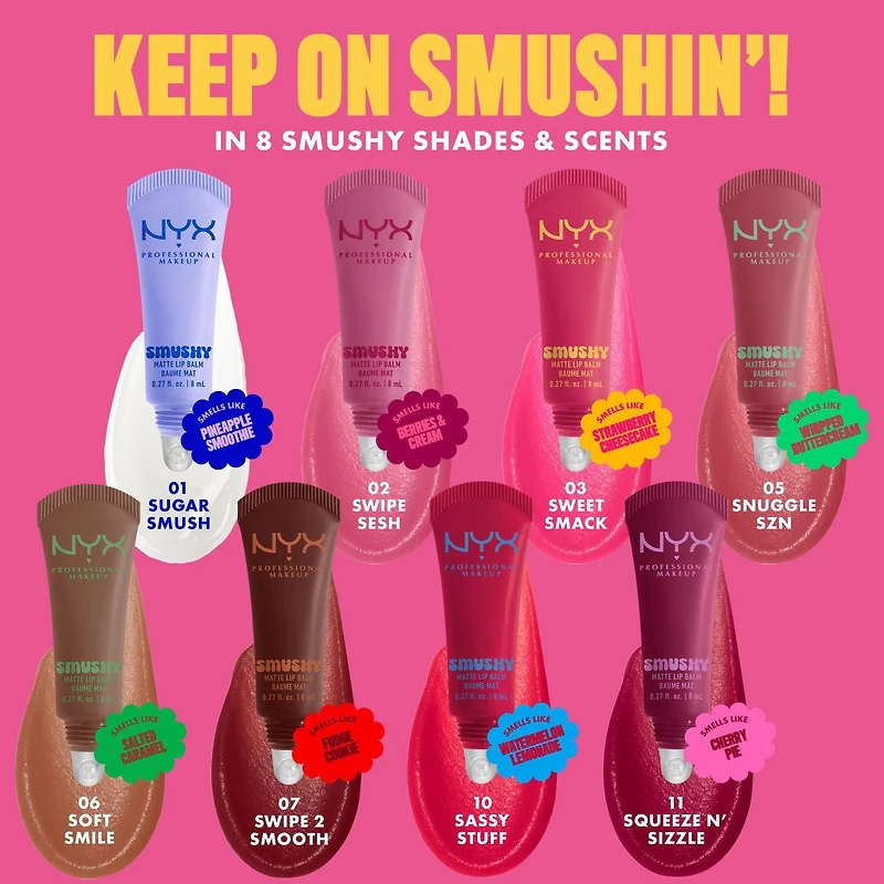 NYX Professional Makeup Smushy Matte Lip Balm