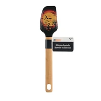 Way-to-Celebrate 12" Silicone Spatula, Black Bats