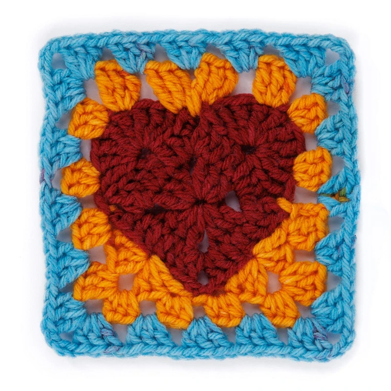 Red Heart® AIO Sweet Hearts™ #4 Worsted (Medium) Acrylic Yarn, Primary 8.8oz/250g 440 Yards